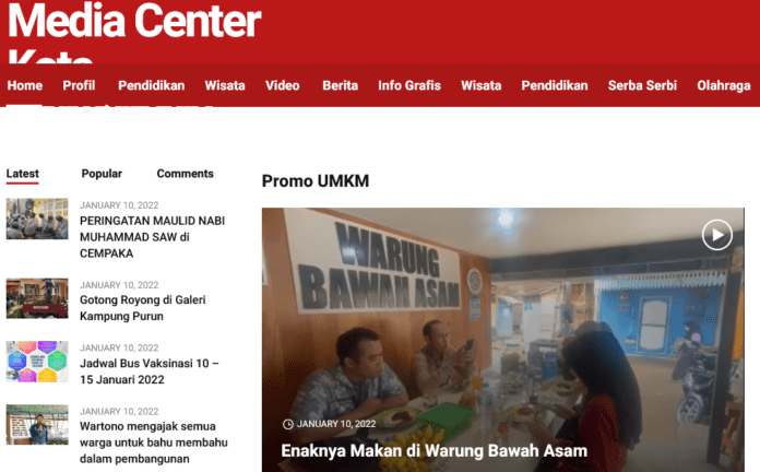 Diskominfo Banjarbaru Luncurkan Portal Media Center