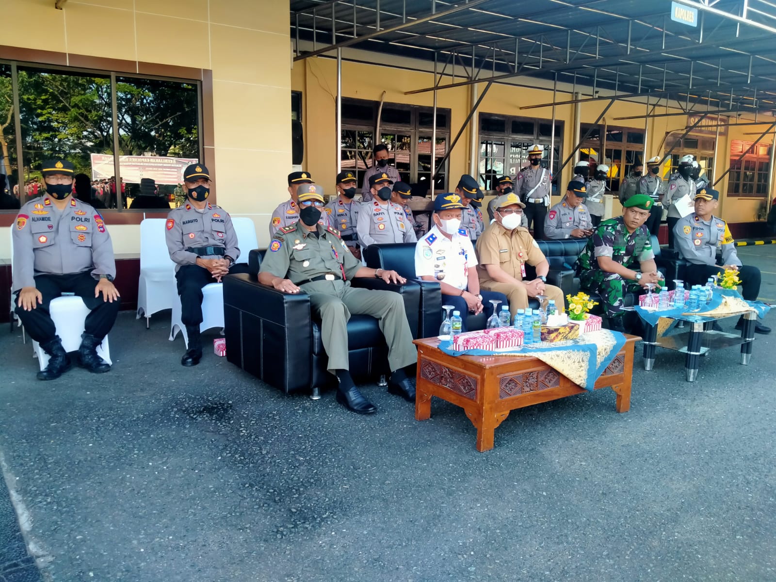 apel operasi patuh sekda banjar hadiri operasi patuh intan 2022