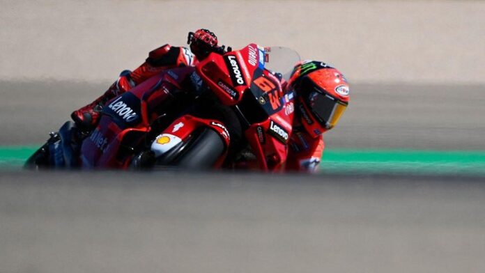 Hasil Kualifikasi MotoGP Aragon: Bagnaia Pole Position