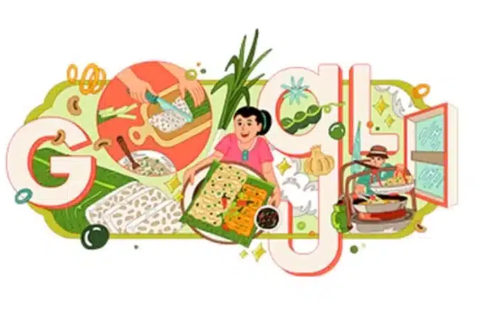 Tempeh atau Tempe Mendoan Tampil di Google Doodle