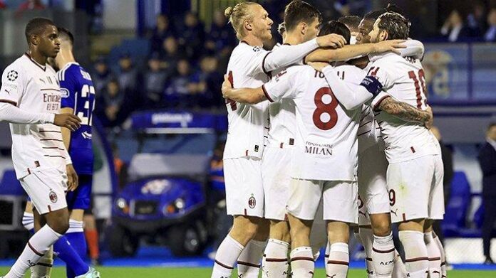 selebrasi-pemain-ac-milan-setelah-mencetak-gol-ke-gawang-dinamo-zagreb