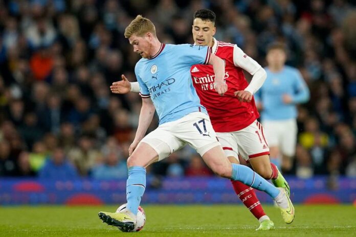 Manchester City vs Arsenal: Skor 4-1