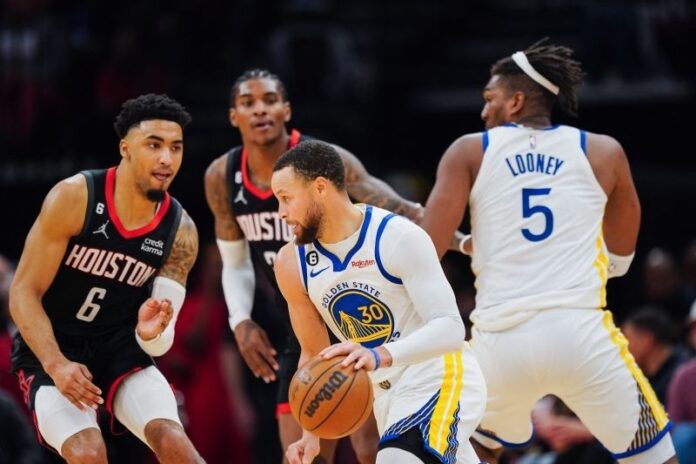 9387_ELSHINTADOTCOM_20230501_nba_(1) Steph Curry Cetak Rekor Antarkan Warriors Ke Babak Semifinal
