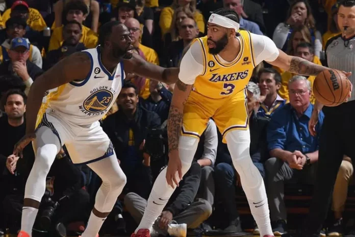 anthony-davis-Lakers-vs-Warriors-503106811 Usai Menangi Game 5 Warriors Pangkas Ketinggalan dari Lakers