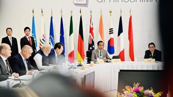 Di KTT G7, Jokowi Sebut Bumi Ini Butuh Aksi Nyata