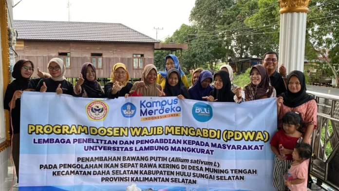 FPK ULM Berikan Penyuluhan Pola Tangkap Ikan Tradisional