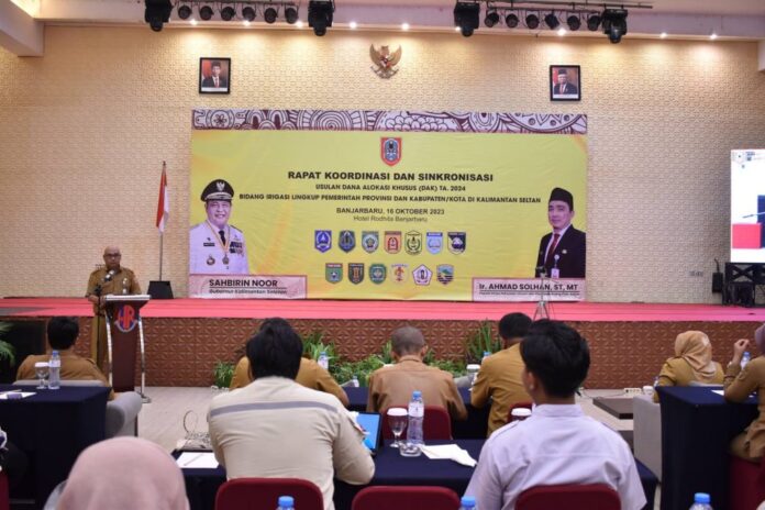 rakor dak bidang irigasi