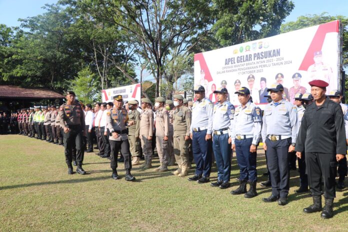 Apel Operasi Mantap Brata Intan 2023-2024 mantap brata