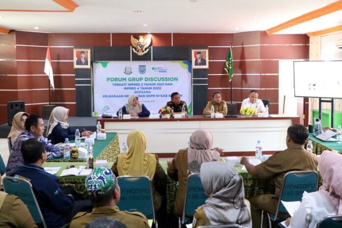 sosialisasi Inpres No 2 tahun 2021