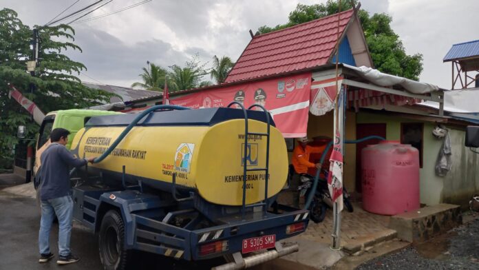 Hujan merata, air sumur masih keruh meski hujan turun supali air bersih masih dibutuhkan