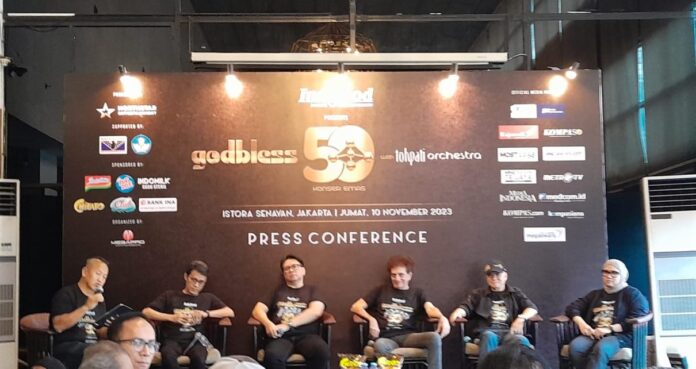 Eksis 50 Tahun Berkarya, God Bless Gelar Konser Emas