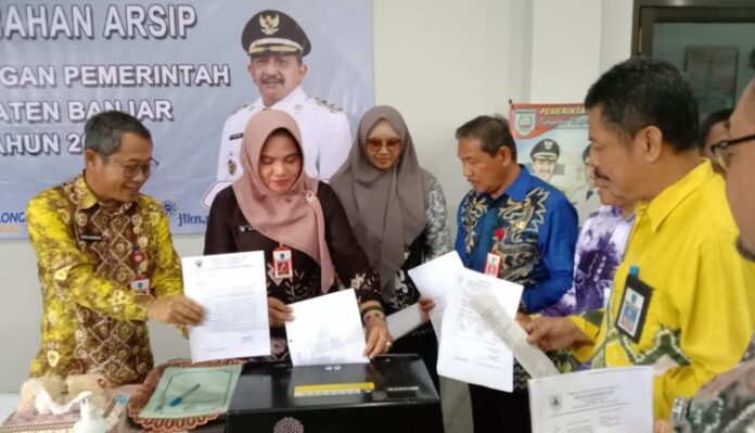 pemusnahan arsip di lima skpd