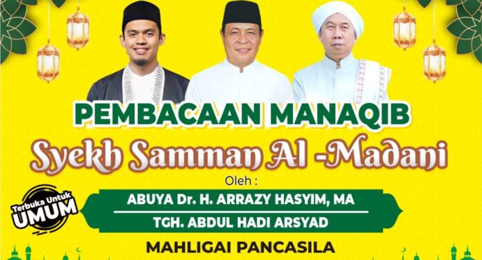 paman birin akan melaksanakan manaqib Syekh Samman