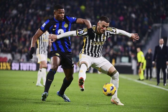 Juventus vs Inter Milan berakhir imbang Juventus vs Inter Milan