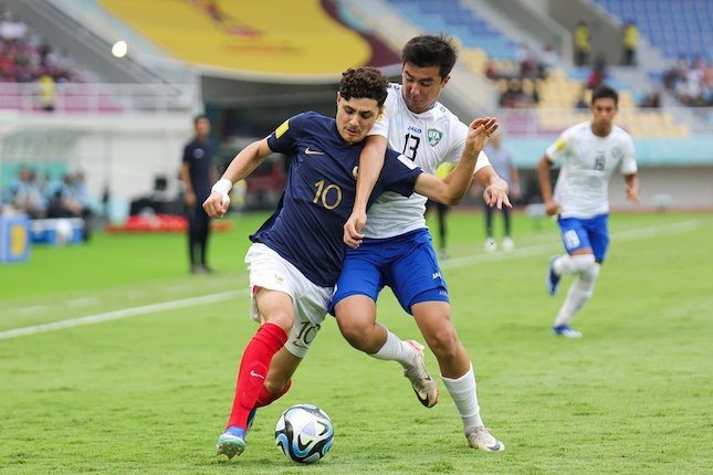 Prancis U-17 vs Uzbekistan U-17 Prancis U-17 vs Uzbekistan U-17 skor 1-0