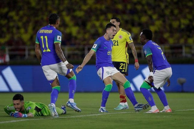 brasil saat dikalahkan colombia Brasil vs Argentina