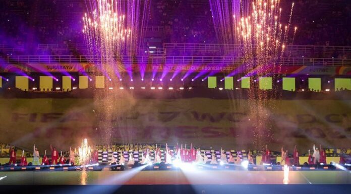 Pembukaan Piala Dunia U-17 di Gelora Bung Tomo