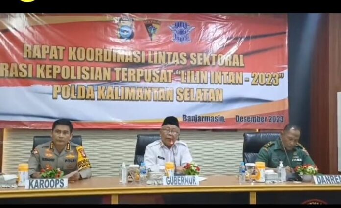 Perayaan Nataru di Kalsel Diharapkan Aman dan Lancar 