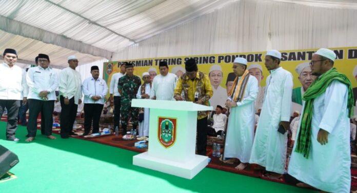 peresmian tebing siring pp darussalam