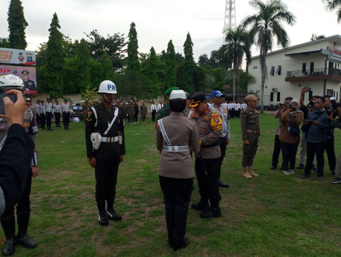 150 Personel Diterjunkan Polres Banjarbaru Untuk Keamanan Nataru