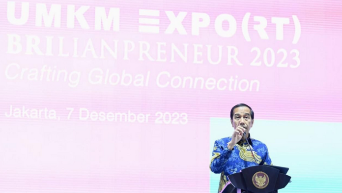 Presiden Jokowi Dorong UMKM Kuasai Pasar Lokal Tanpa Lupakan Pasar Global umkm kuasai pasar lokal