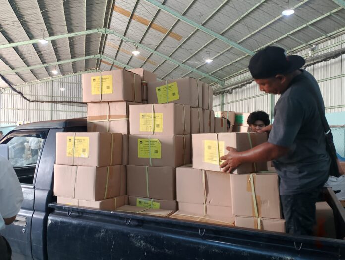 logistik ppwp dan dpd belum datang
