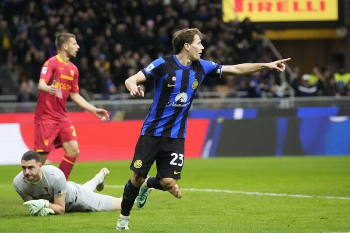 skor Inter Milan vs Lecce 2-0