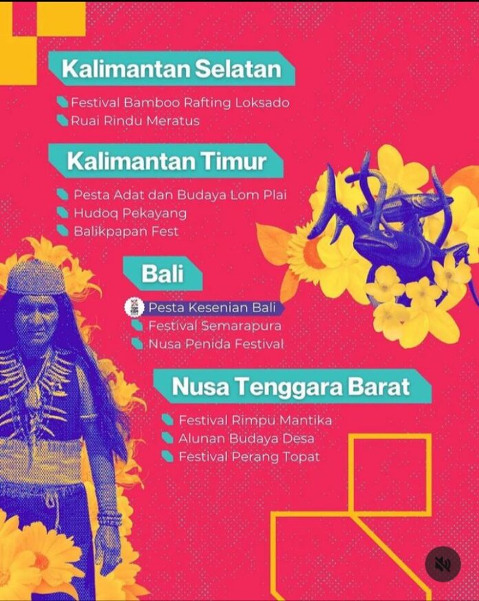 dua event unggulan kalsel masuk daftar ken 2024