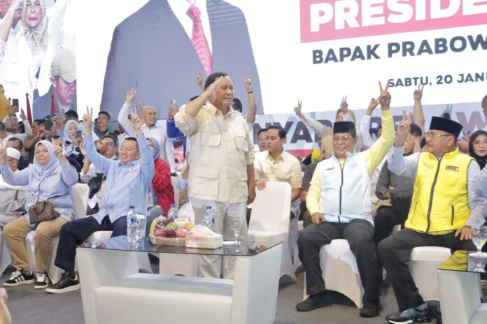 prabowo optimis menang satu putaran