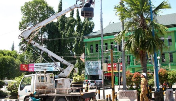 dukung pelaksanaan haul dkisp pasang 46 cctv