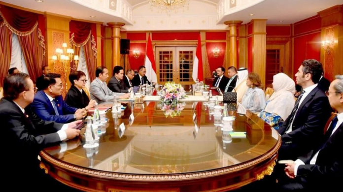 pertemuan presiden jokowi dengan pengusaha brunei
