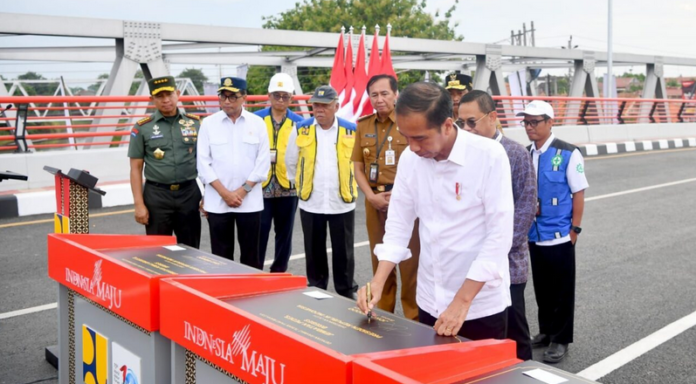 Presiden Jokowi Resmikan Enam Jembatan Baru di Lintas Utara Jawa jembatan callendar hamilton