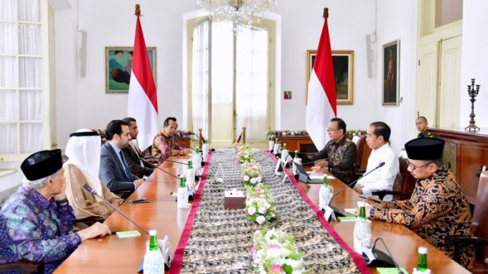 pertemuan presiden jokowi dan sekjen MHM