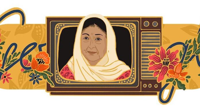 google doodle aminah cendrakasih Aminah Cendrakasih, Menjadi Google Doodle Hari Ini