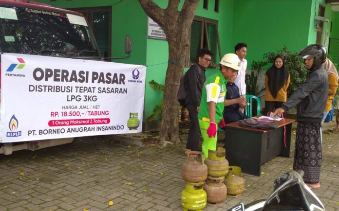 Operasi Pasar  gas