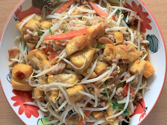 resep oseng tahu dengan tauge