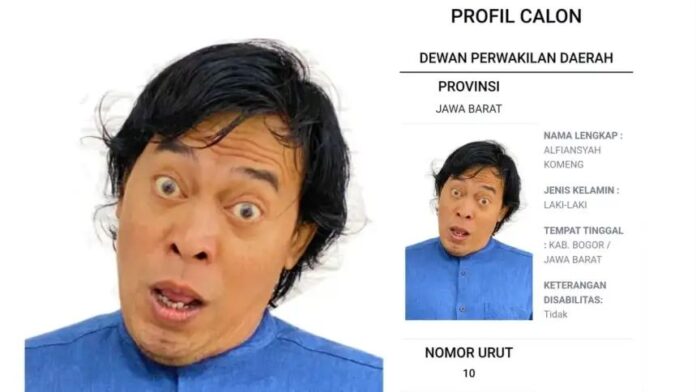 0v6apjd3296rb3g Raup 1.775.946 Suara Pemilu, Ini Profil Caleg Komeng