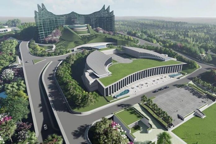 Desain pembangunan IKN groundbreaking kelima infrastruktur IKN