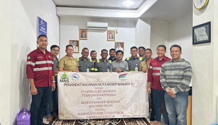IMG-20240204-WA0003-750x430 Tunjang Pemenuhan Kantor PT MAS Bekerjasama Dengan Bumdes Makmur Bersama