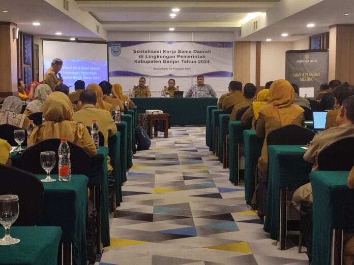 Pentingnya Kerjasama Daerah, Pemkab Banjar Gelar Sosialisasi 