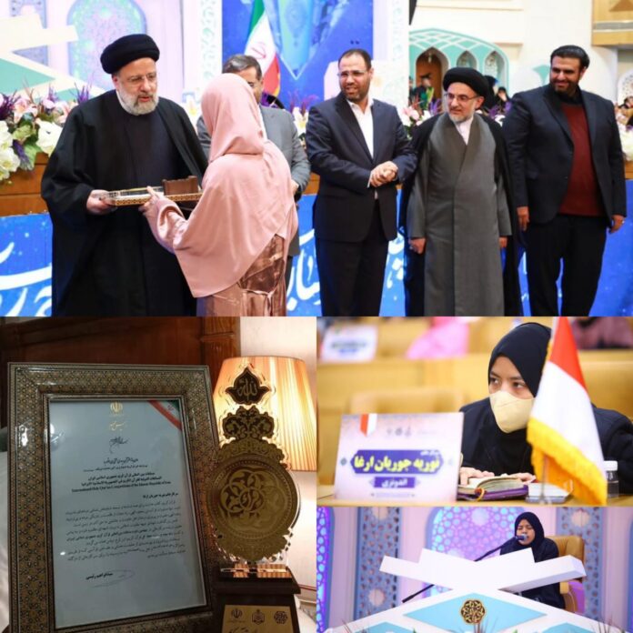 MTQ Internasional Nuriah Raih Terbaik III Cabang Hafalan 30 Juz