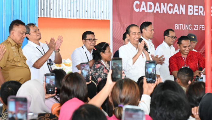 jokowi dorong semangat warga