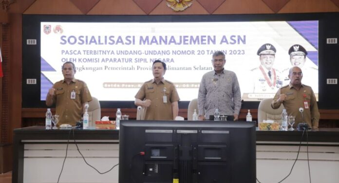 Terbitnya UU No 20 Tahun 2023, Gubernur Sosialisasikan Manajemen ASN