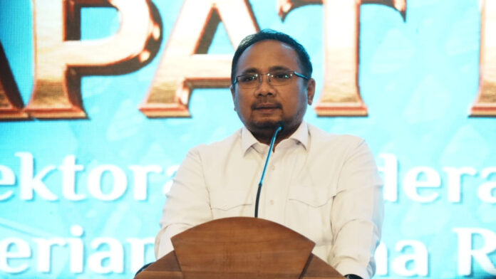 Menteri Agama Yaqut Cholil Qoumas