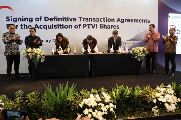 Pemerintah Pemegang Saham Terbesar PT Vale Indonesia