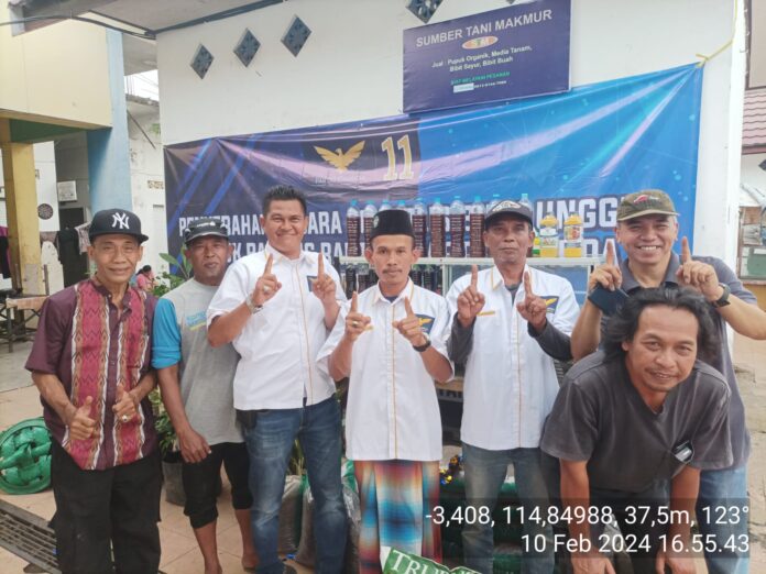 Partai Garuda Kabupaten Banjar Launching Toko Organik STM