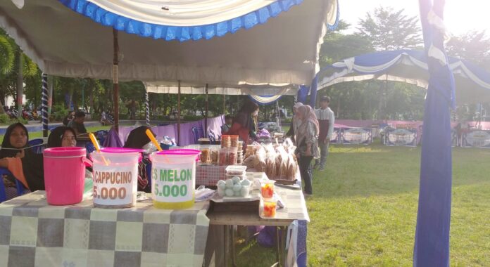 pasar ramadan pemkab banjar sepi pedagang