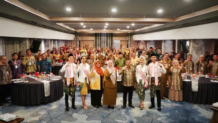 Rakor Geopark Meratus rakoor pengembangan pariwisata Geopark Meratus