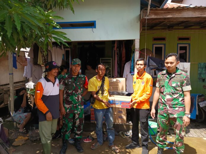 BPBD Banjar Salurkan Bantuan Kebakaran Sungai Sipai