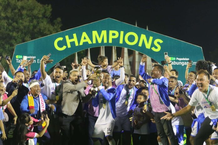 Kalahkan Semen Padang FC 3-0, PSBS Biak Juara Liga 2